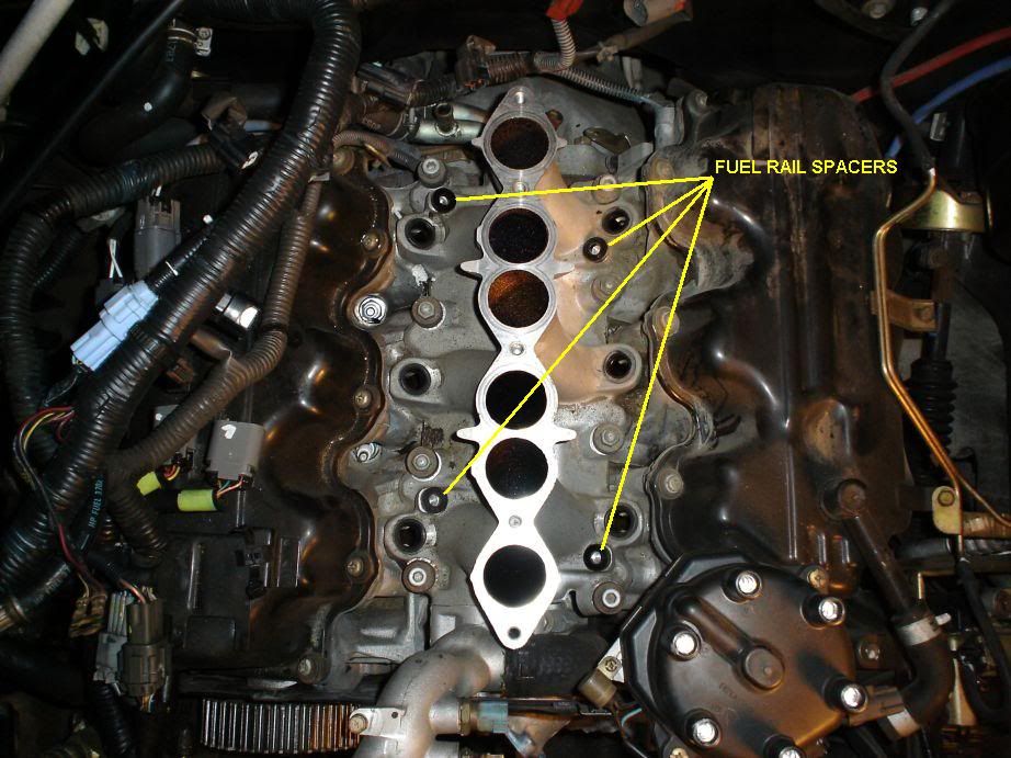 Removed VG33 intake manifold Nissan Frontier Forum
